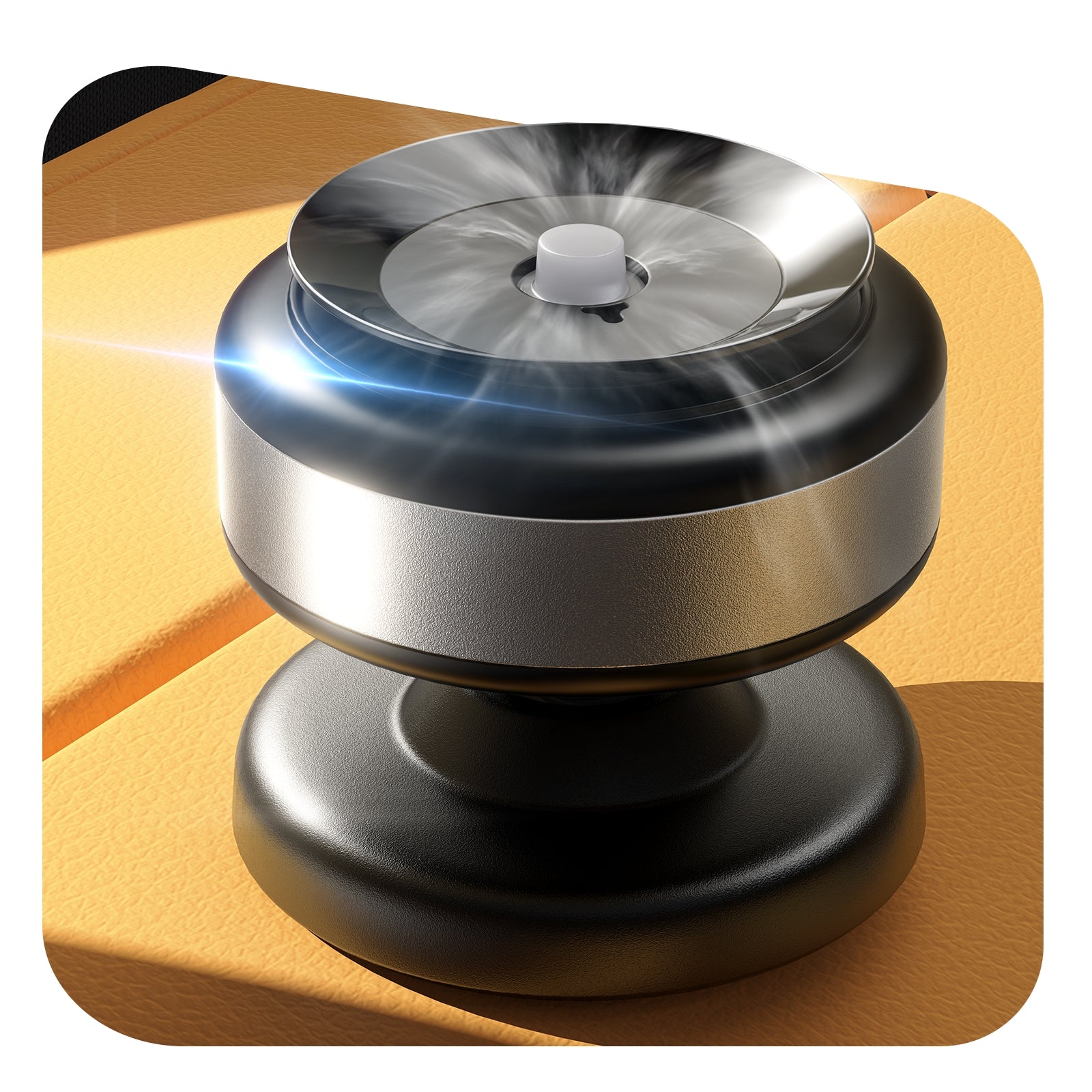 LISEN Vakuum-Magnet-Telefonhalter, 360° drehbare Saugnapf-Telefonhalterung