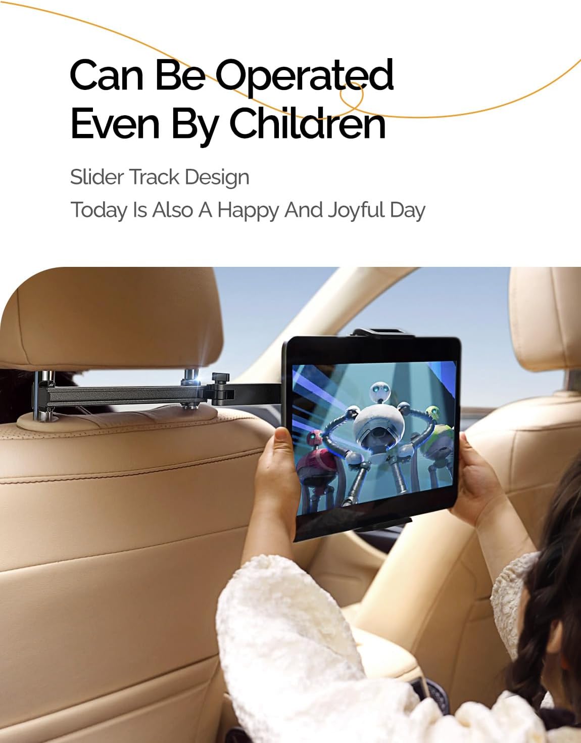 LISEN for iPad Car Mount Tablet Holder