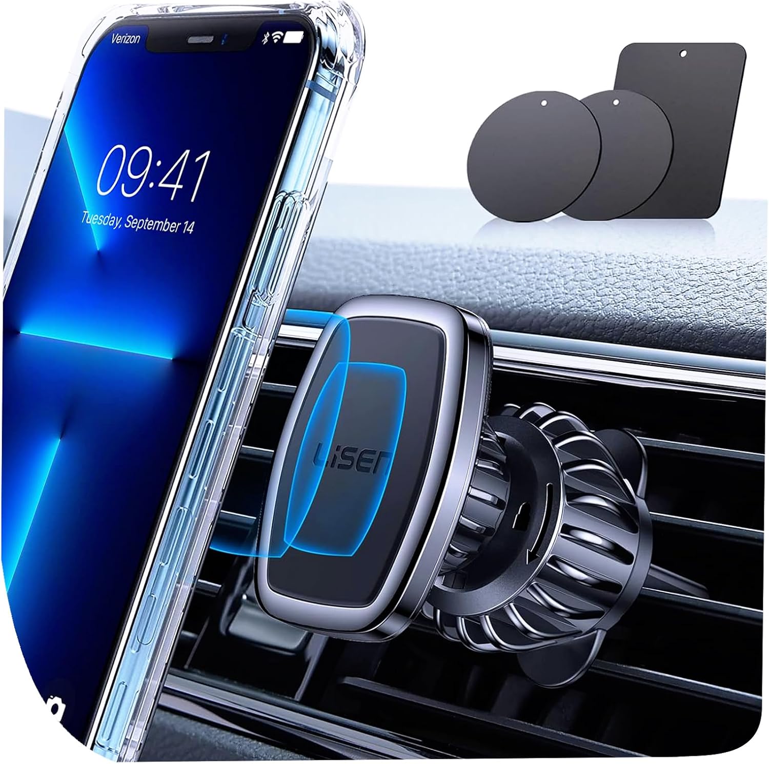 LISEN Magnetic Magnetic Car Phone Holder