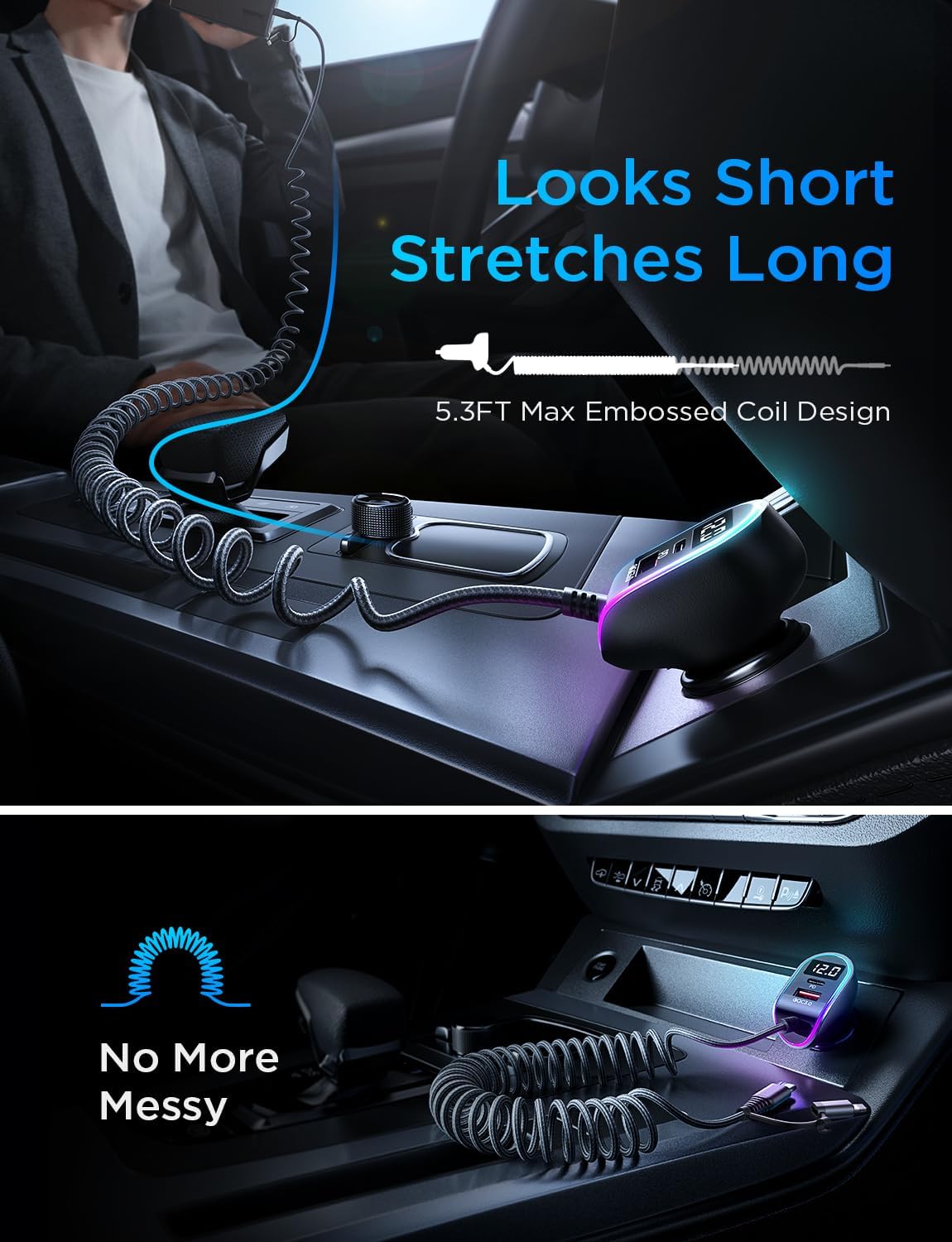 Lisen USB C&L Car Charger