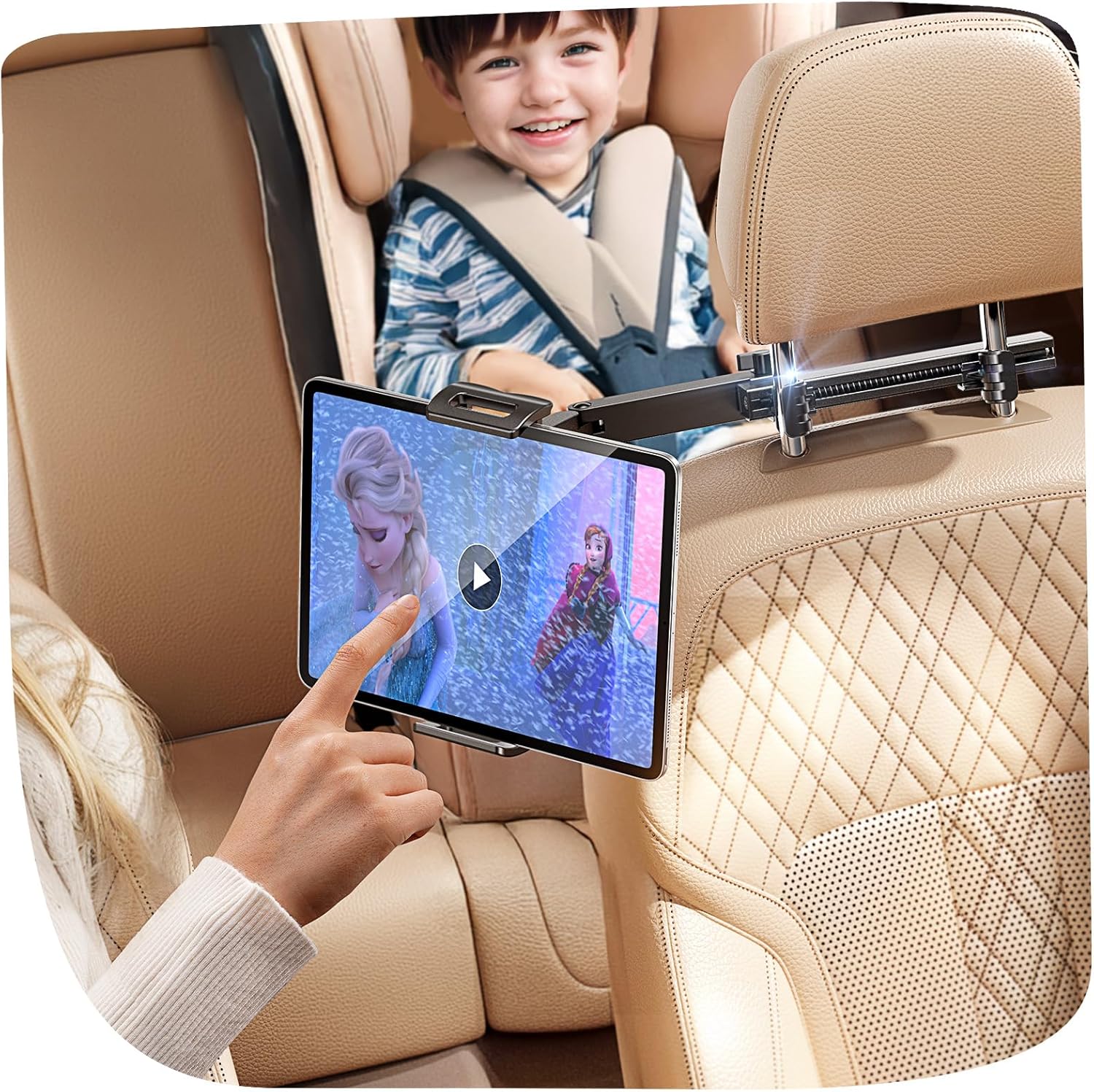 LISEN for iPad Car Mount Tablet Holder